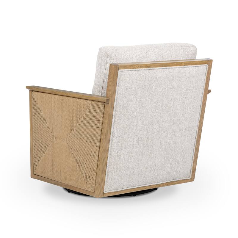 Classic Home Norman Swivel Accent Chair