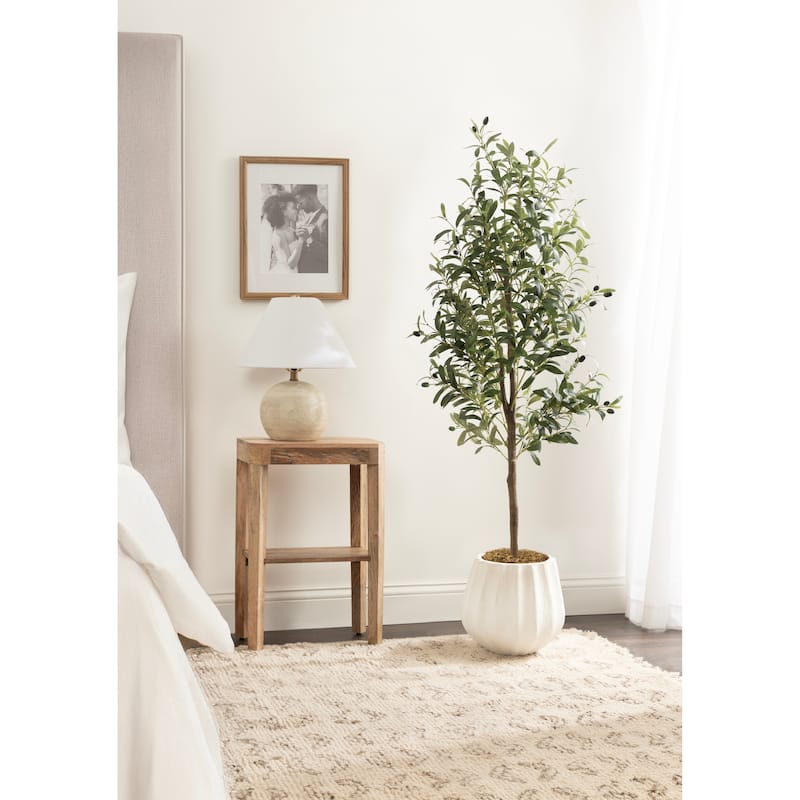 Kate and Laurel Oliveira Faux Olive Tree