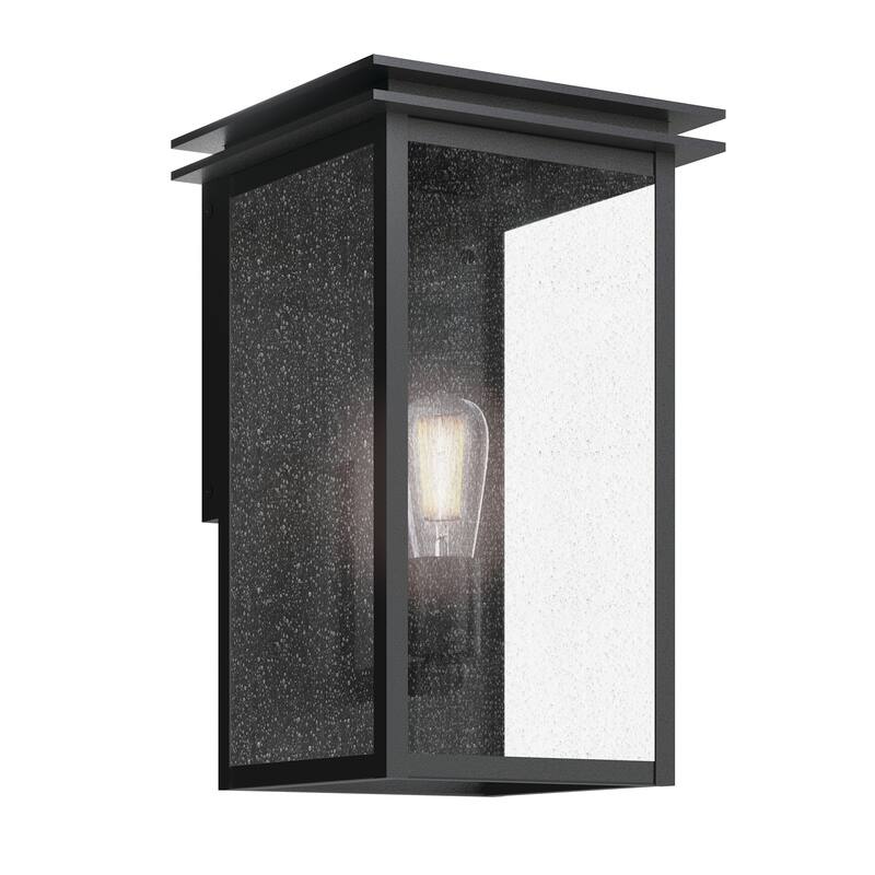 Kichler 59541 Arkville 14" Tall Outdoor Wall Sconce - Textured Black