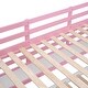 preview thumbnail 17 of 36, Full Over Full Castle Style Bunk Bed with 2 Drawers, 3 Shelves & Slide
