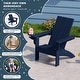 preview thumbnail 45 of 58, Shoreside Kids Outdoor Poly Adirondack Chair with Side Table 3-Piece Set