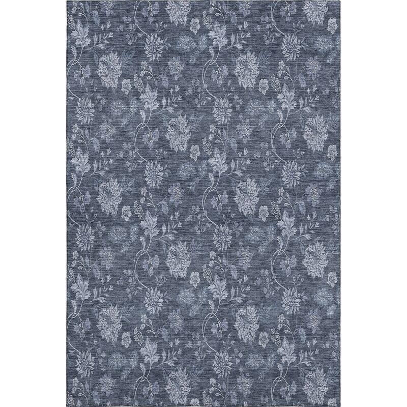 Premium Washable Super Soft Floral Borderless Mayfield Rug