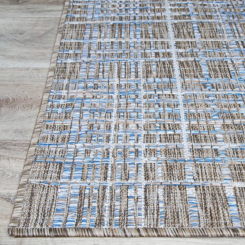 Dream Decor Rugs Grace Flevo Sand Ivory Indoor Outdoor Area Rug