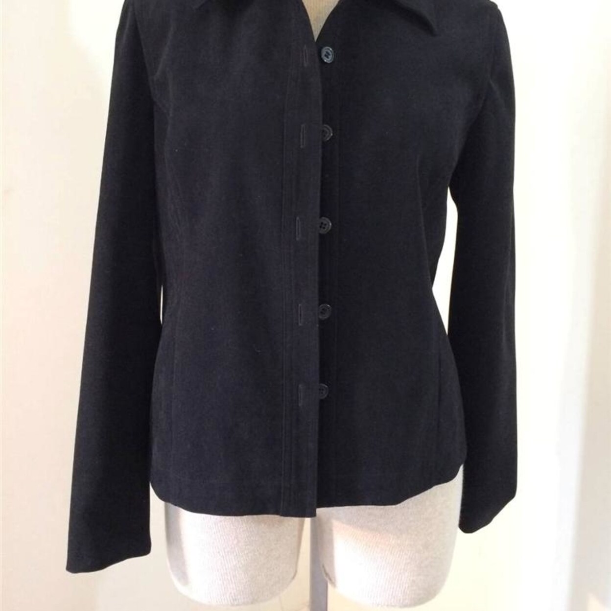 Shop Casual Corner Annex Blazer Womens 4 Petite Black Suit Jacket