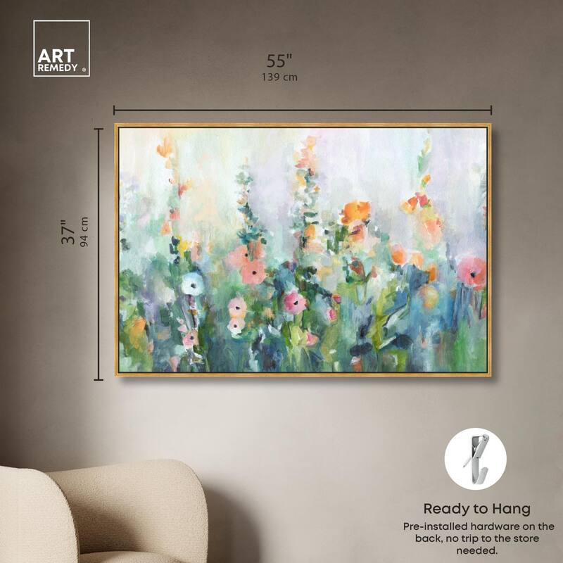 Harmony of Summer Canvas by Art Remedy