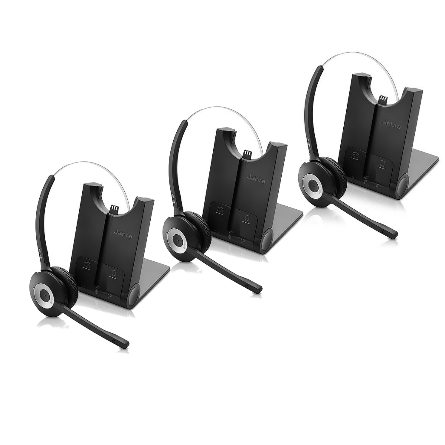 2-Pack Jabra PRO 925 Dual Connectivity Mono Wireless Headset