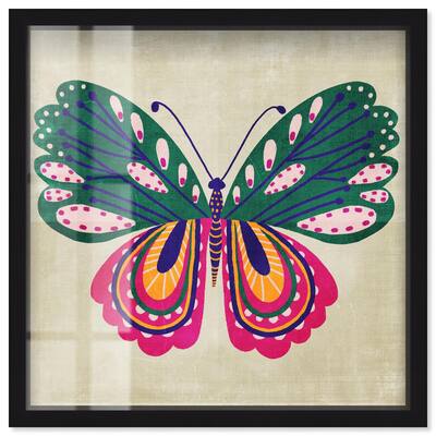 Butterfly Wings Shadowbox by Art Remedy