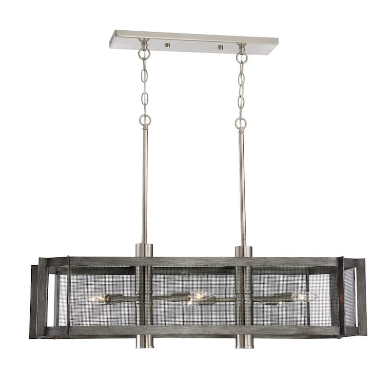 Baxter 6 Light Island