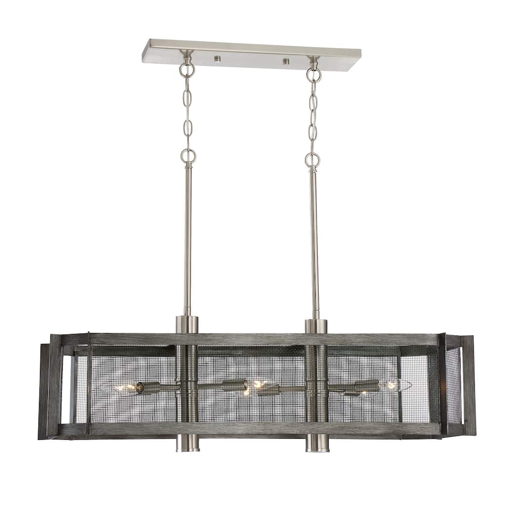 Baxter 6 Light Island