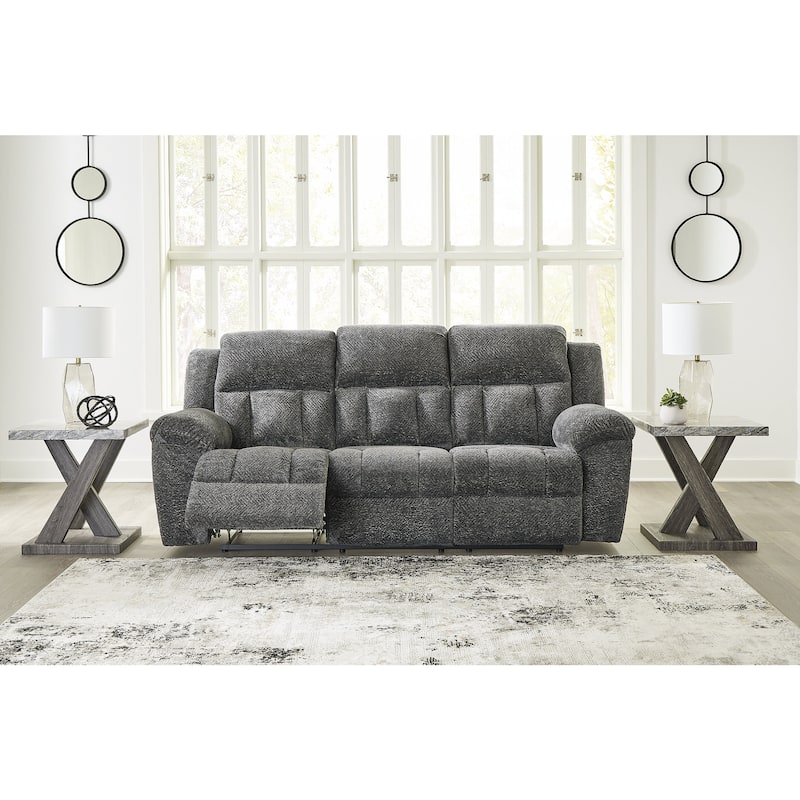Signature Design by Ashley Frohn Reclining Sofa - 91"W x 40"D x 42"H