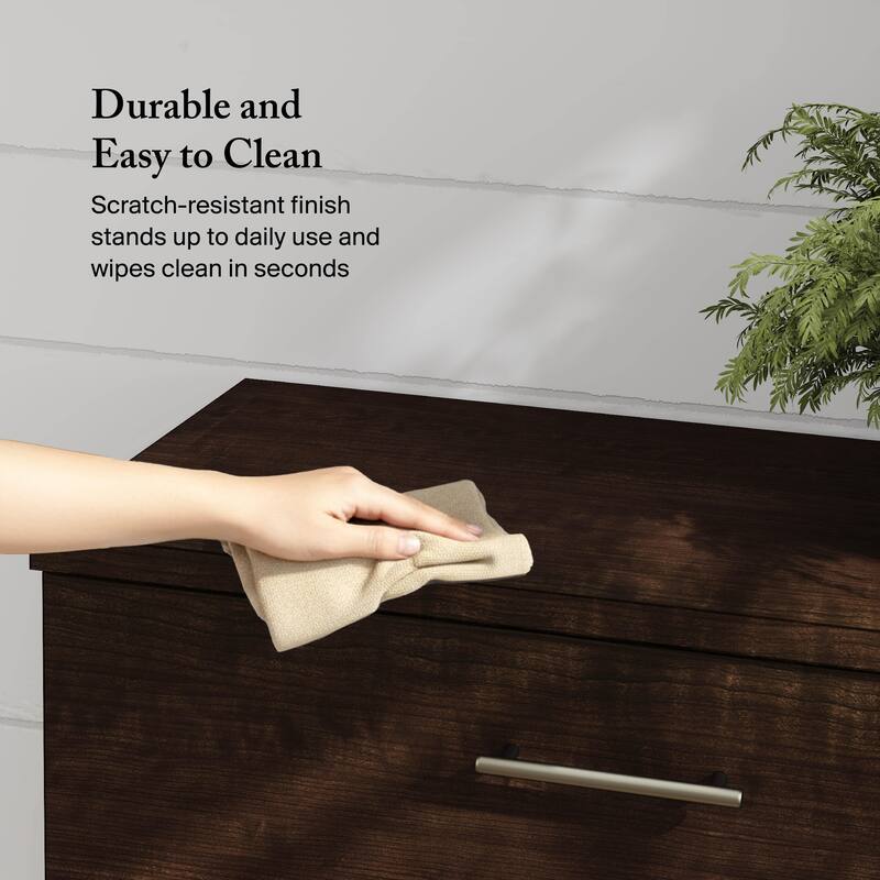 Bush Furniture Somerset 2 Drawer Lateral File Cabinet with Storage