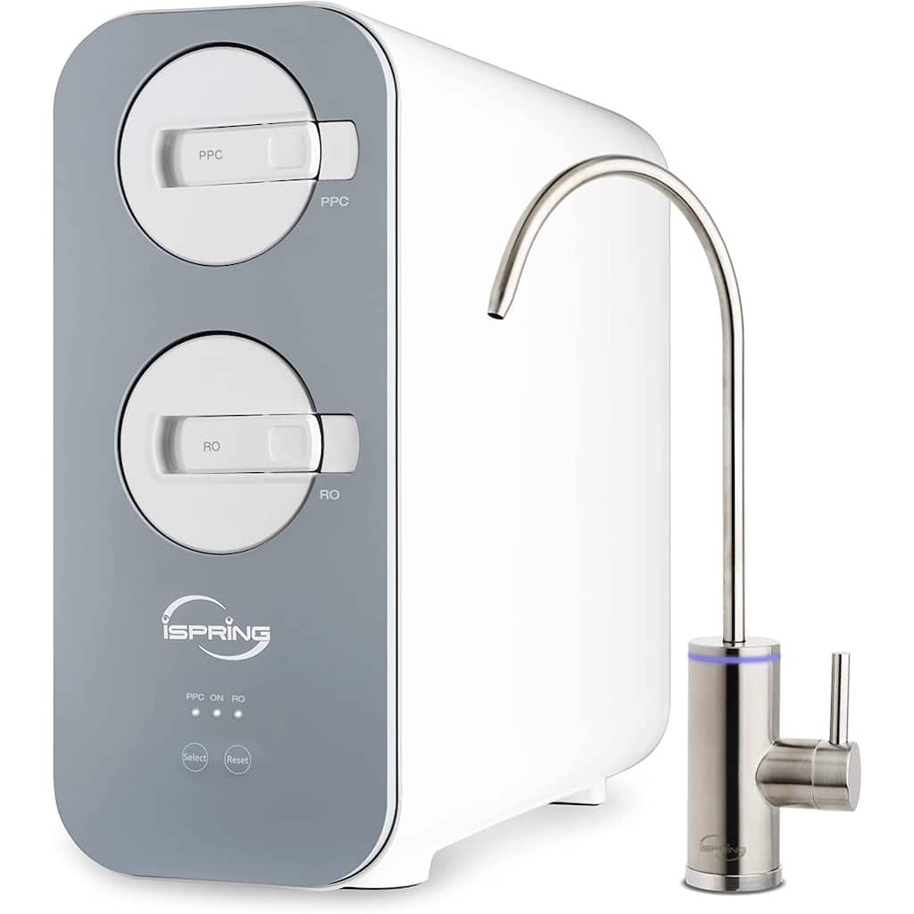 iSpring Under Sink Reverse Osmosis Tankless Water Filtration System,800 GPD