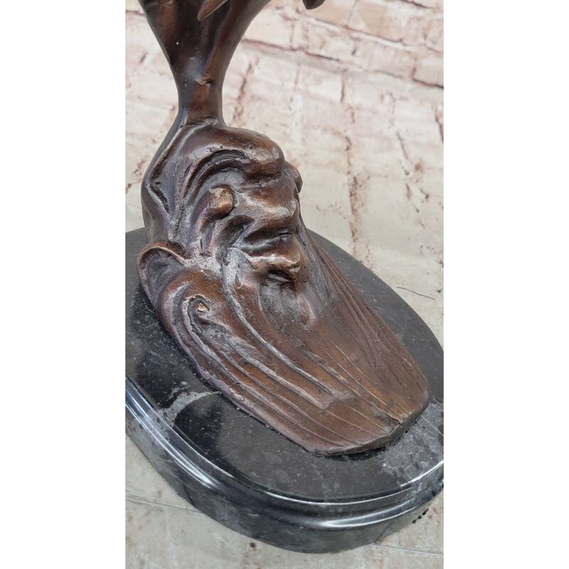 Signed Numbered Bronze Dolphin Sculpture – Dolphins Jumping Over Waves