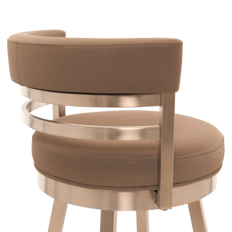 Tempo Furniture Camden Swivel 26" Counterstool w/ Fully Welded Metal Frame (Commercial Grade) by Furnish Theory (Various Colors)