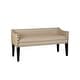 preview thumbnail 8 of 27, Whitney Long Upholstered Nailhead Trim Bench