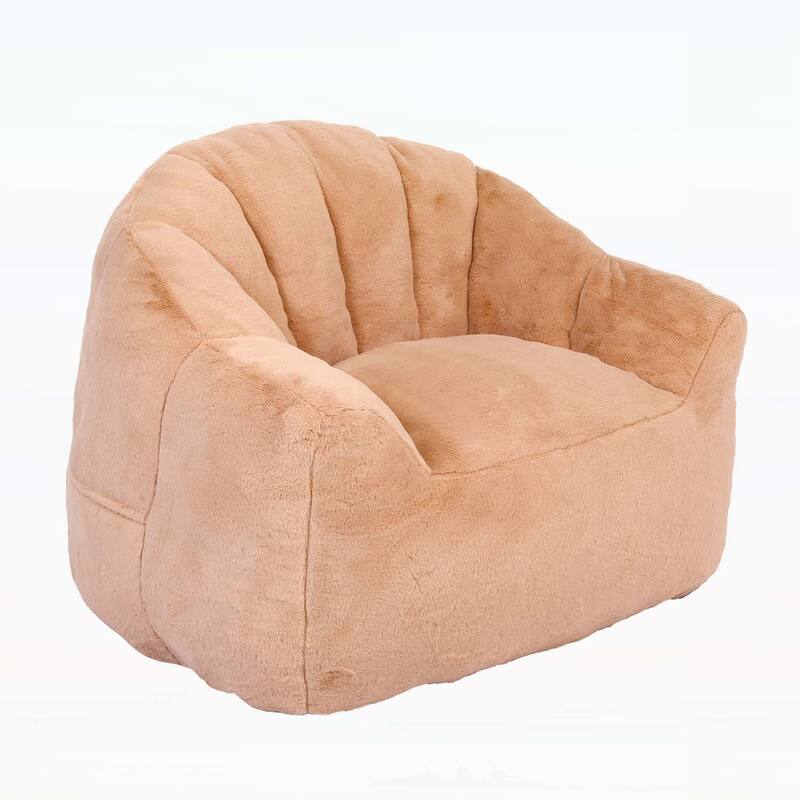 Comfy Bean Bag Sofa Chair with Armrests for Ultimate Relaxation in Living Room and Bedroom