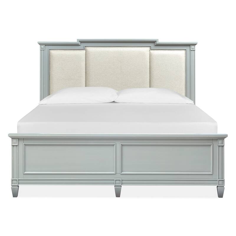 Magnussen Home Glenbrook Pebble Upholstered Panel Bed