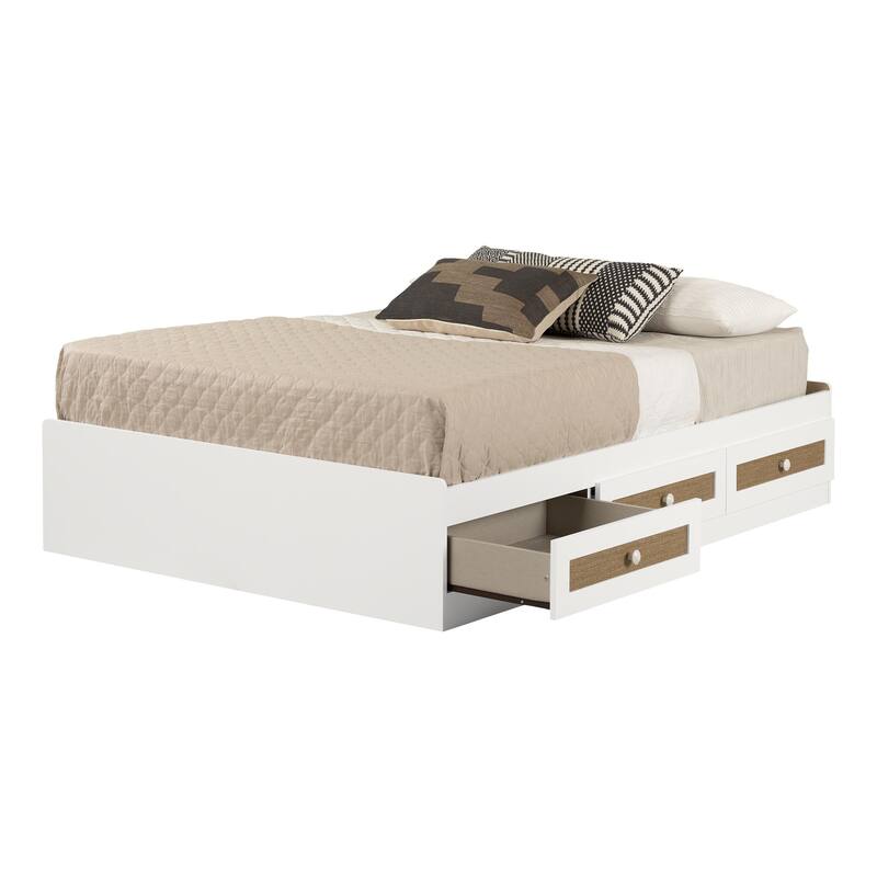 South Shore Bloom Mates Bed with 3 Drawers