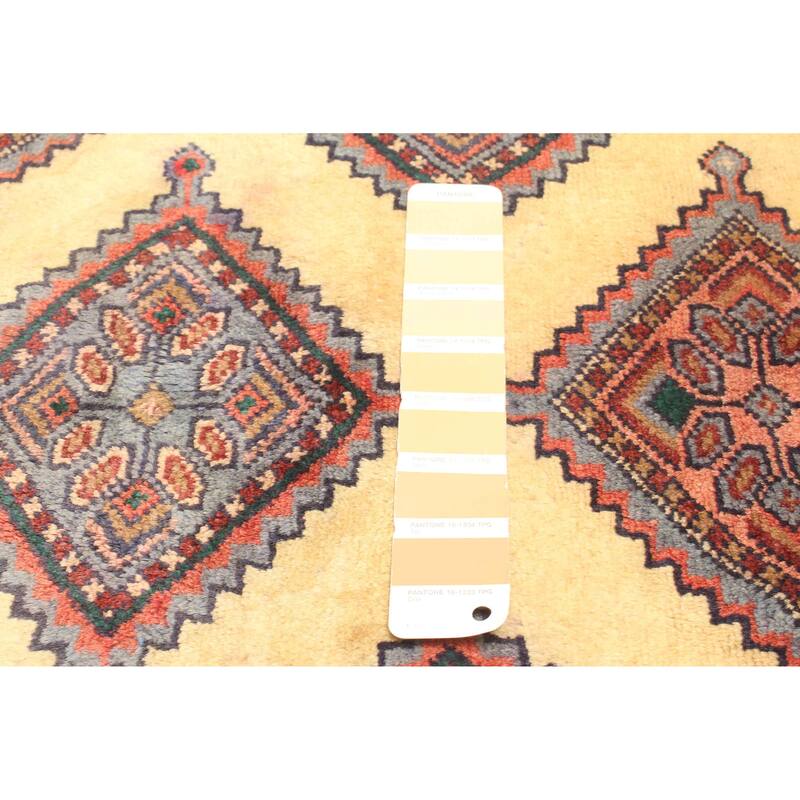 ECARPETGALLERY Hand-knotted Konya Anatolian Beige Wool Rug - 2'5 x 9'8