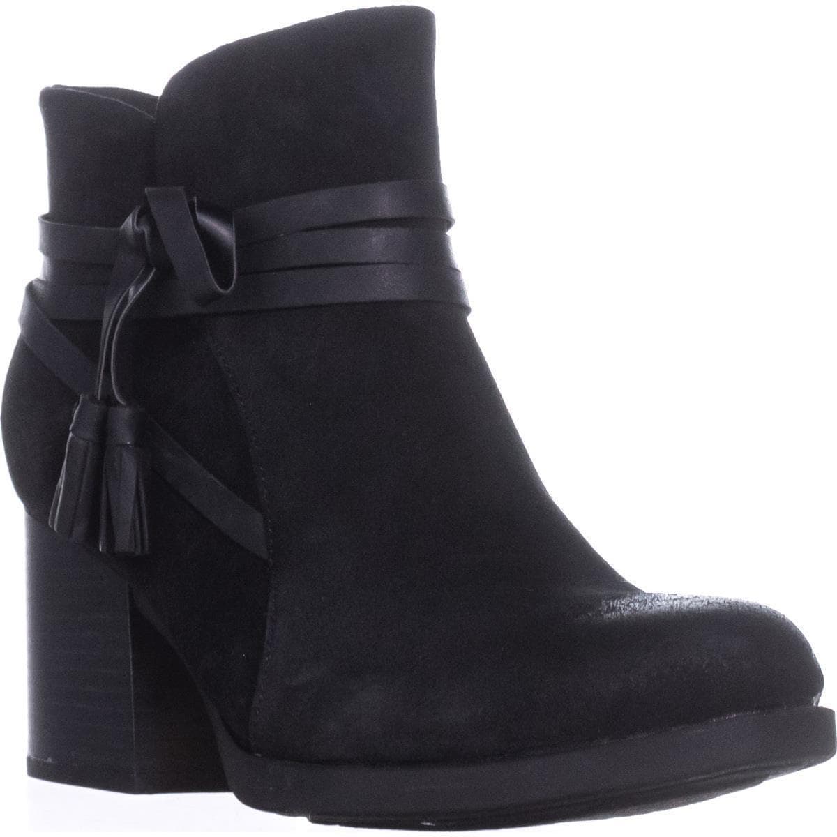 born black ankle boots