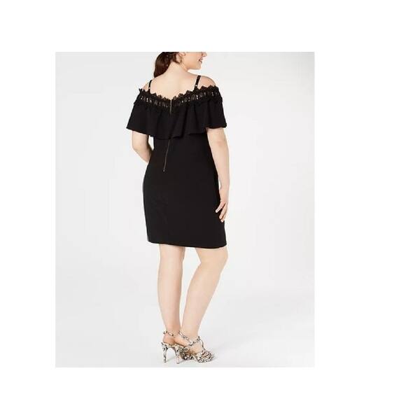 white christmas dresses Final Sale Plus Size Spaghetti Strap Open Stitch Crochet Cover Up in B –  Chic And Curvy
