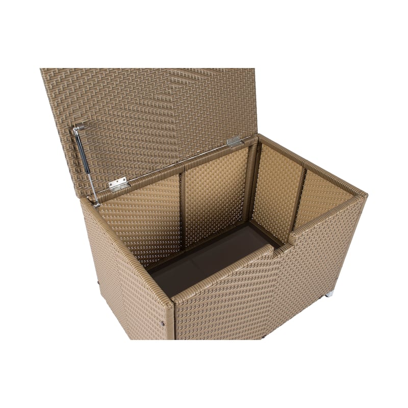 Stonewick Tree Bark Outdoor Wicker Medium Storage Box