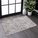 preview thumbnail 2 of 5, LOOM & LUXE Burgundy/Blue Area Rugs for Living Room - 36" D x 24" W x 0.28" H