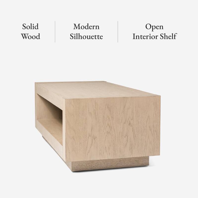 Maven Lane Artemis Contemporary Wooden Coffee Table