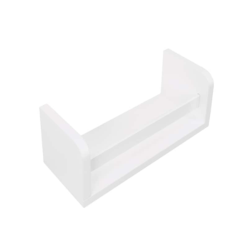 RiverRidge Home Kids Small 10 inch Floating Wall Mount Bookshelf (2 Pack)