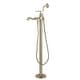 preview thumbnail 1 of 3, Royale Freestanding Tub Faucet with Hand Shower Brushed Nickel