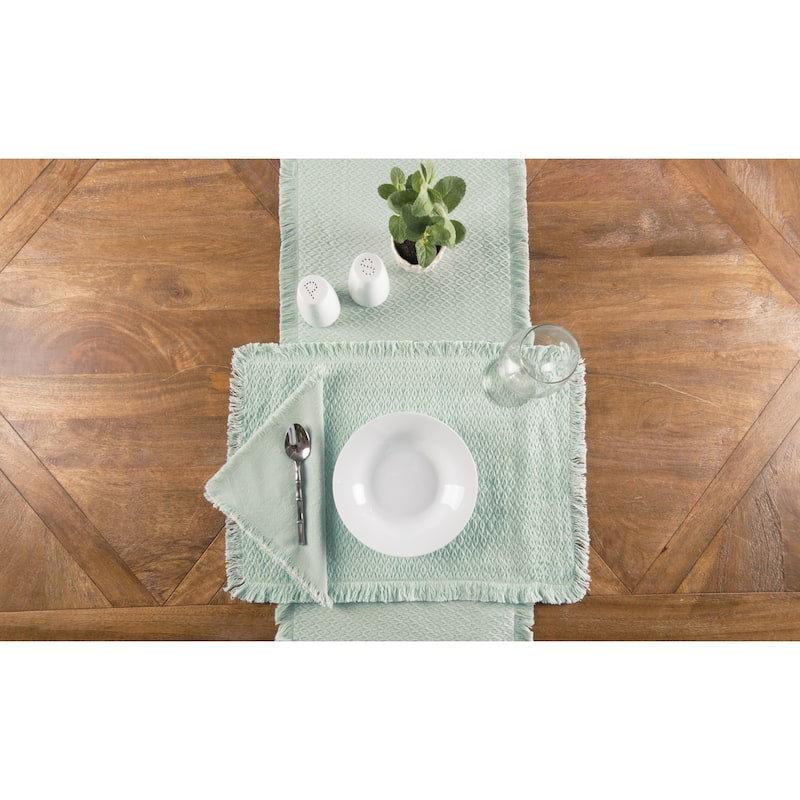 13" x 72" Nora Sea Glass Table Runner - 13" x 72"