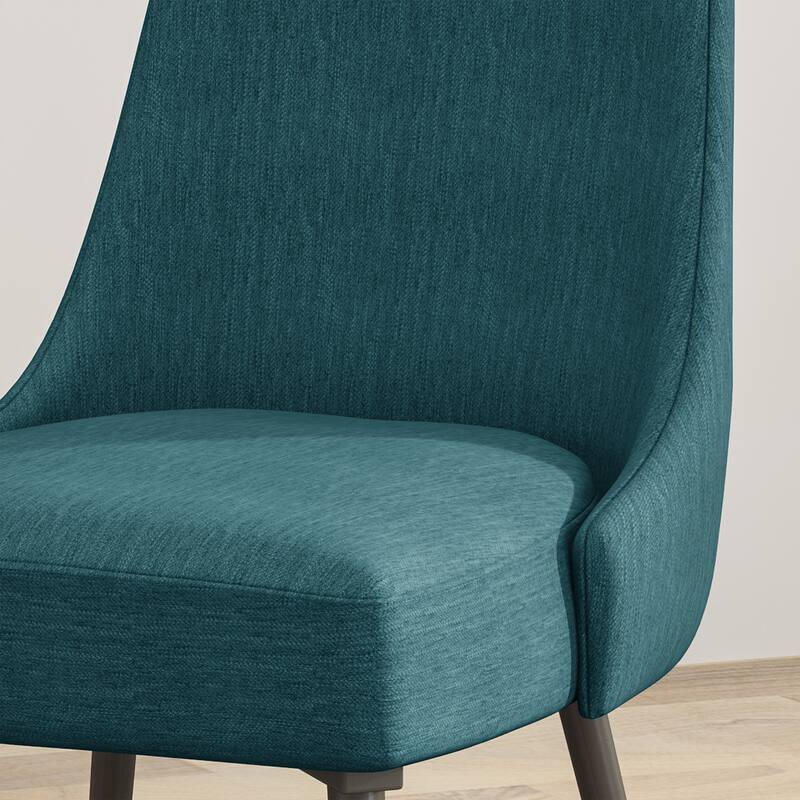 Alnoor Modern Armless Fabric Dining Chairs (Set of 2) by Christopher Knight Home - N/A