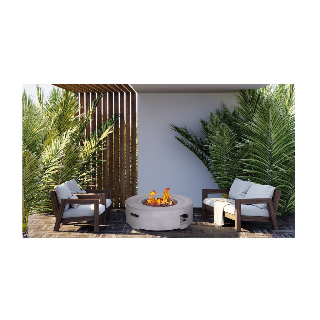 TerraFab 30" Round 40,000 Btu Propane Fire Pit Table