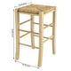 preview thumbnail 10 of 22, Linon Graham Backless Counter Stool (Set of 2)