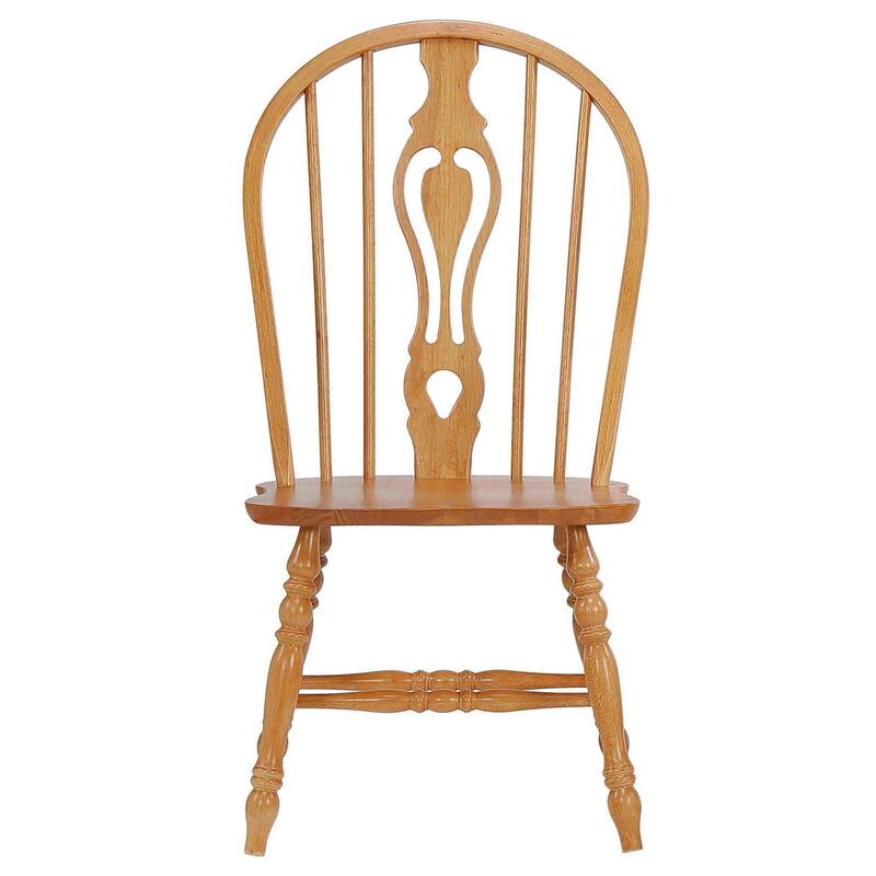 Retro Dining Chairs - Solid Wood Side Chairs - Set of 2 - Fully Assembled - Timeless Design
