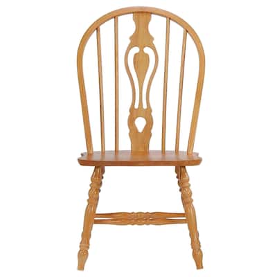 Retro Dining Chairs - Solid Wood Side Chairs - Set of 2 - Fully Assembled - Timeless Design