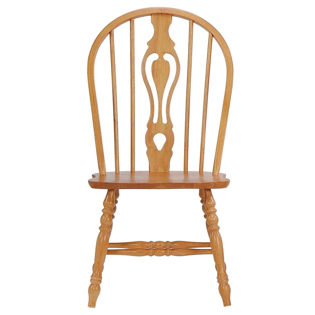 Retro Dining Chairs - Solid Wood Side Chairs - Set of 2 - Fully Assembled - Timeless Design