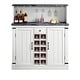 preview thumbnail 6 of 21, 47 in. Farm Style Wood Buffet Bar Cabinet