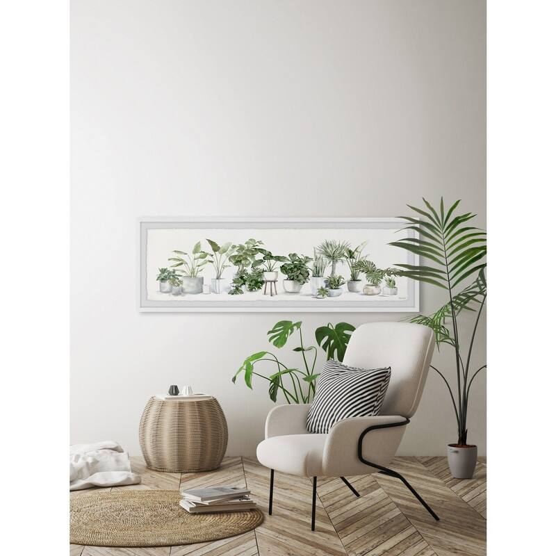 Modern Greenery Wall Art Print