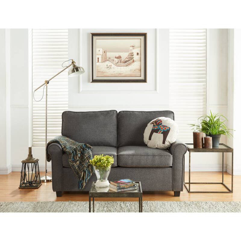 Addison Loveseat Sleeper with Memory Foam Mattress