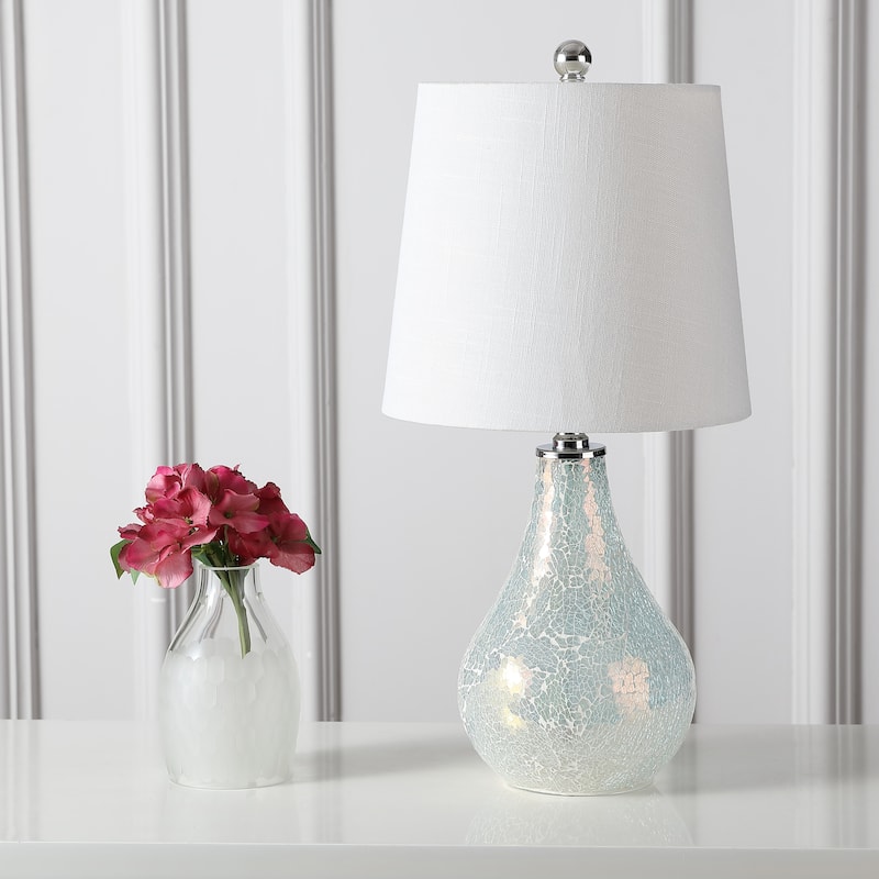 Mona 20.5" Mini LED Table Lamp, Seashell by JONATHAN Y