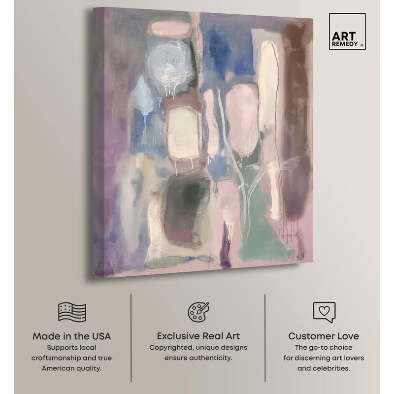 Silk and Satin III Canvas by Art Remedy, Gallery Wrapped