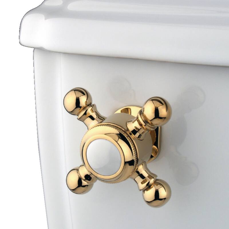 Kingston Brass Buckingham Front Mount Toilet Tank Lever - Polished Brass
