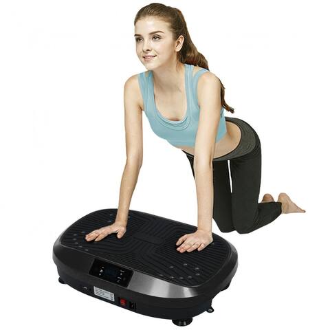 Vibration Plate Exercise Machine Lymphatic Drainage Machine Fitness Improves Circulation Strength Whole Body Training