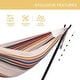 preview thumbnail 62 of 86, Double Cotton Hammock with Space Saving Steel Stand