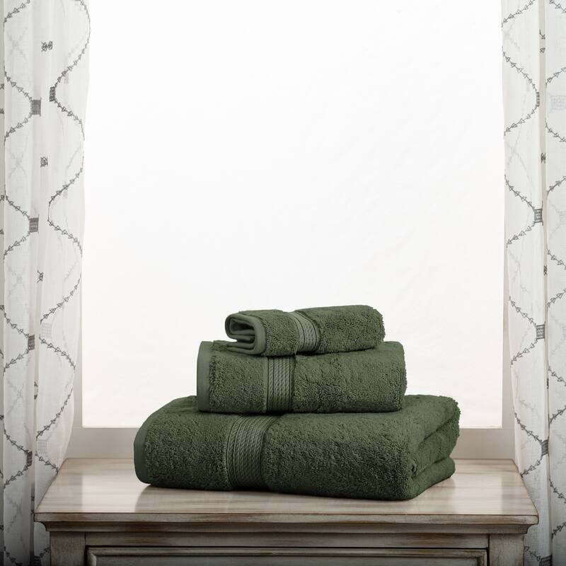 Marche Egyptian Cotton 3 Piece Towel Set by Superior
