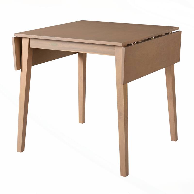 Versatile Folding Dining Table with Rubberwood Legs for Various Rooms