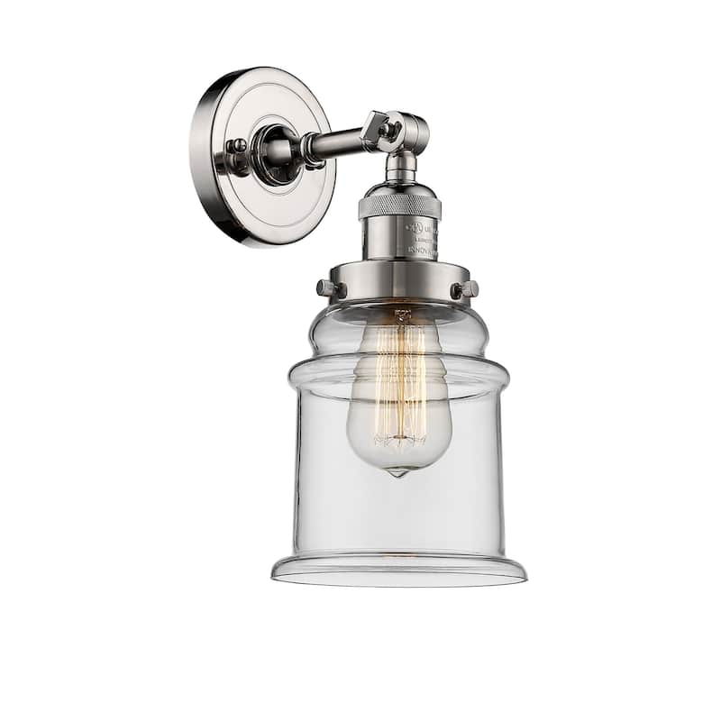 Innovations Lighting Canton Single Light 11" Tall Bathroom Sconce