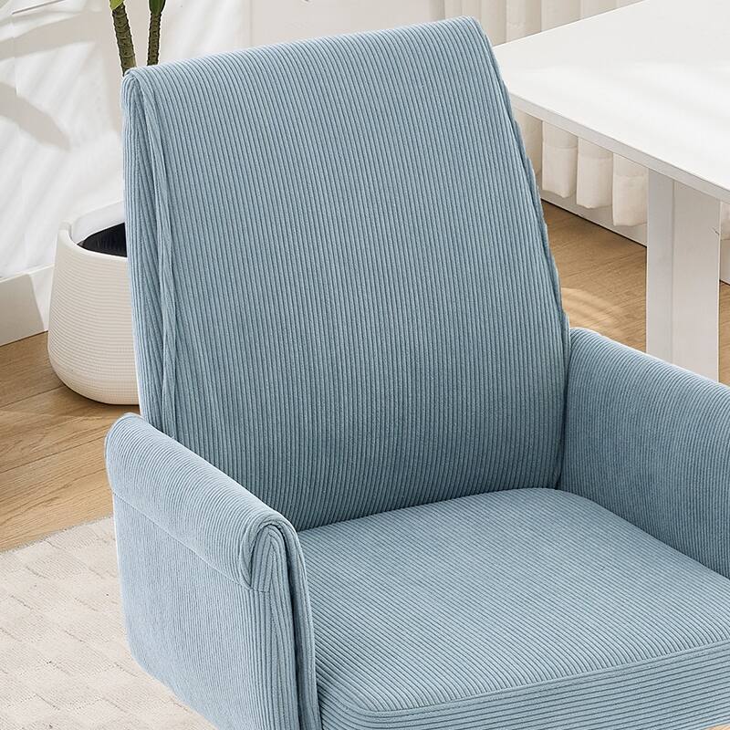 Mid-back liftable Office chair, Striped Fabric, ergonomically designed, The mid-back design provides a better sitting experience