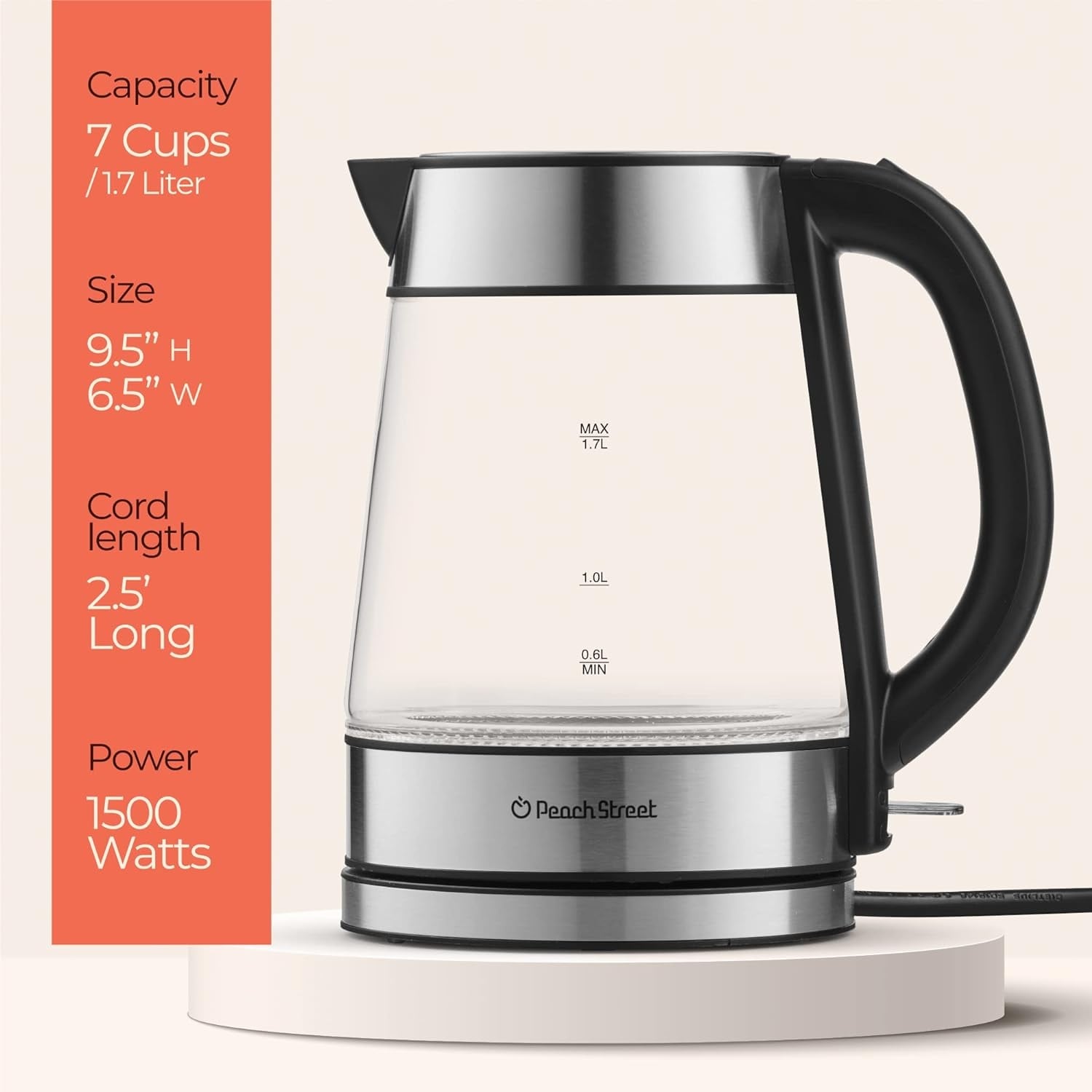 Speed Boil Water Electric Kettle Bed Bath Beyond 39680919